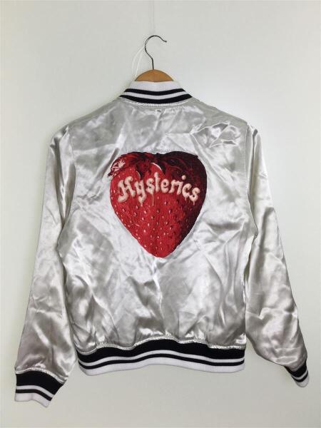 HYSTERIC GLAMOUR(ヒステリックグラマー) / スカジャン/M/レーヨン/WHT 