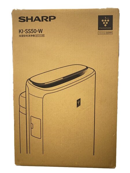 SHARP シャープ 加湿空気清浄機 未開封品 SHARP KI-SS50-w 加湿空気 