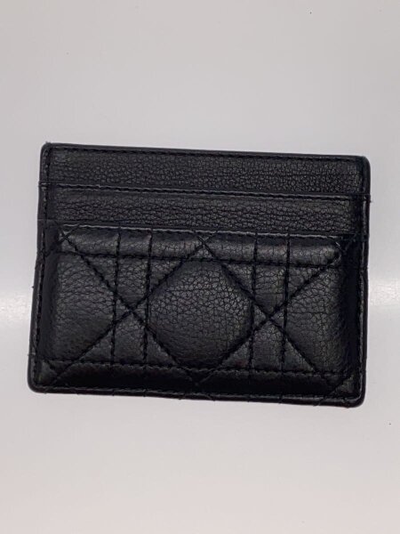 Christian Dior(クリスチャンディオール) / カードケース/レザー/BLK 