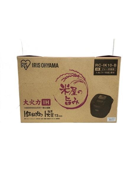 IRIS OHYAMA(アイリスオーヤマ) / 炊飯器 RC-IK10 | 中古品の販売 