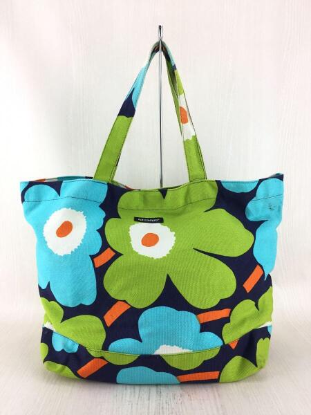 marimekko(マリメッコ) / トートバッグ/キャンバス/マルチカラー/花柄 