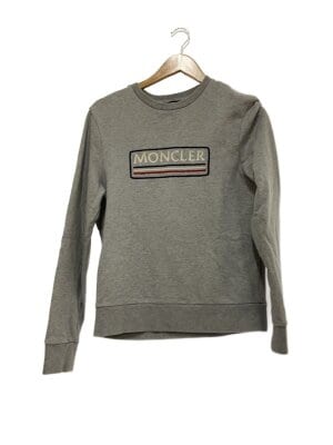 MONCLER(モンクレール) / 20AW/Decaf/MAGLIA GIROCOLLO/M/コットン/GRY 
