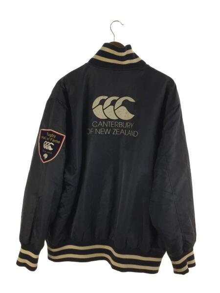 豪華刺繍 カンタベリー フルデコ 袖革 スタジャン オールブラック 3L カンタベリー カンタベリー スタジャン 3L ブラック 黒 豪華刺繍