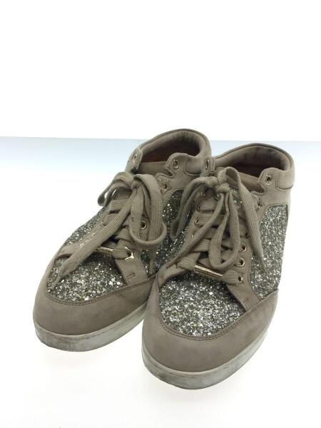JIMMY CHOO(ジミーチュウ) / ローカットスニーカー/37/GRY | 中古品の