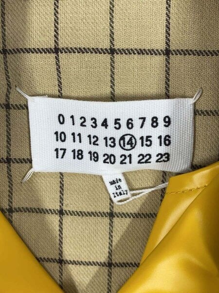 Maison Margiela / コート/48/コーデュロイ/YLW/S50AM0516 Maison Margiela(メゾンマルジェラ) / コート/48/コーデュロイ/YLW