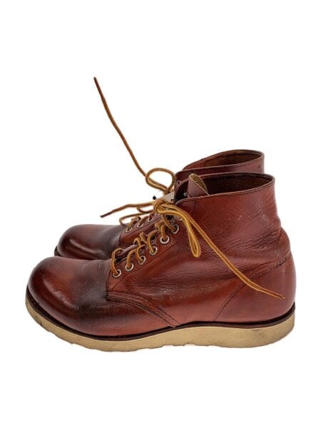 RED WING / 6inch Classic Round/レースアップブーツ/25.5cm/BRW/レザー/8166 RED WING(レッドウィング) / 6inch Classic Round/レースアップブーツ