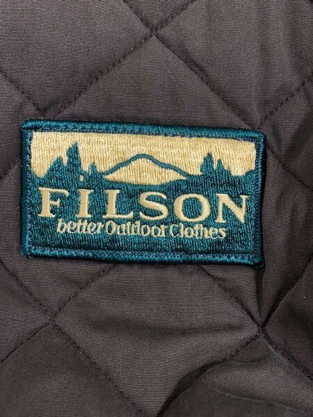 FILSON(フィルソン) / キルティングジャケット/ワッペン/エルボー 