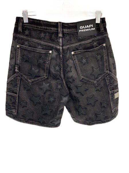 GUAPI 星柄デニムパンツ 32 GUAPI(グアピ) / DENIM SHORTS/星柄 