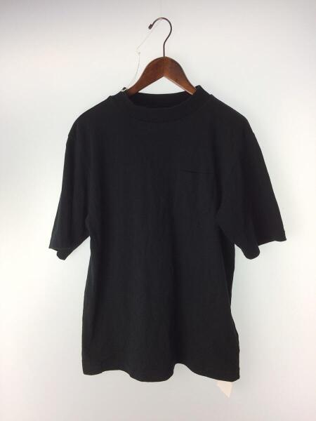 sacai(サカイ) / モックネックTシャツ/17-01263M/3/コットン/BLK/無地 