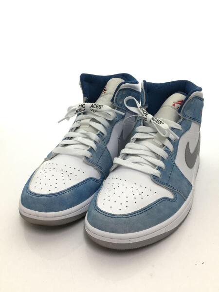 NIKE(ナイキ) / Air Jordan 1 Mid SE White/Hyper Royal/Red/28cm