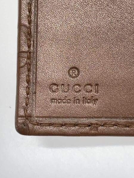 GUCCI(グッチ) / 手帳カバー/レザー/BEG/レディース/245946・0416