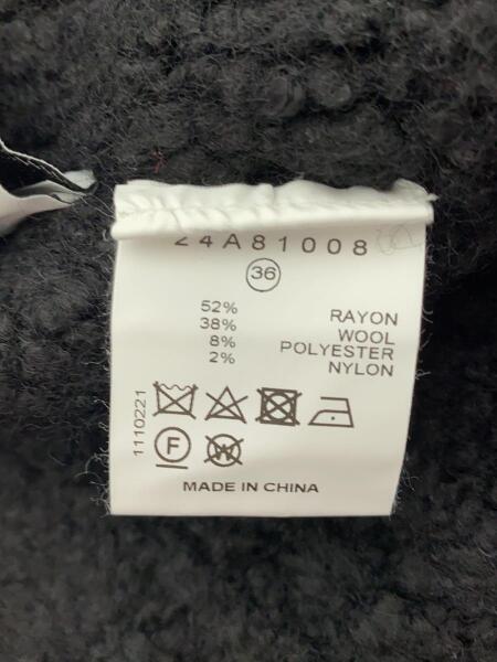 IRENE(アイレネ) / ニットベスト(厚手)/36/レーヨン/BLK/24A81008