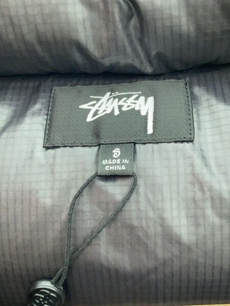STUSSY(ステューシー) / ダウンジャケット/S/ナイロン/BLK/115742