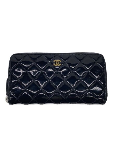 CHANEL(シャネル) / 長財布/エナメル/BLK/レディース// | 中古品の販売 