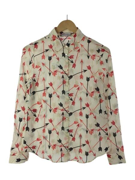 RED VALENTINO(レッドヴァレンティノ) / Arrow Print Shirts/シルク 