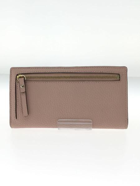 未使用】kate spade ぶ厚い ケイトスペード エナメル 長財布 財布 ベージュ