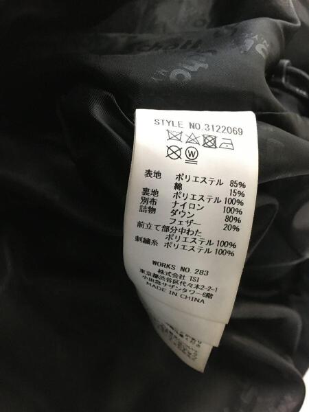 Schott(ショット) / ダウンジャケット/XL/ポリエステル/BLK/3122069