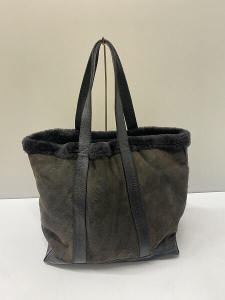 Cinquanta(チンクワンタ) / ムートントートバッグ/羊革/BRW | 中古品の  