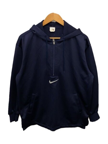 NIKE(ナイキ) / パーカー/L/ポリエステル/NVY/無地/白タグ/ハーフ