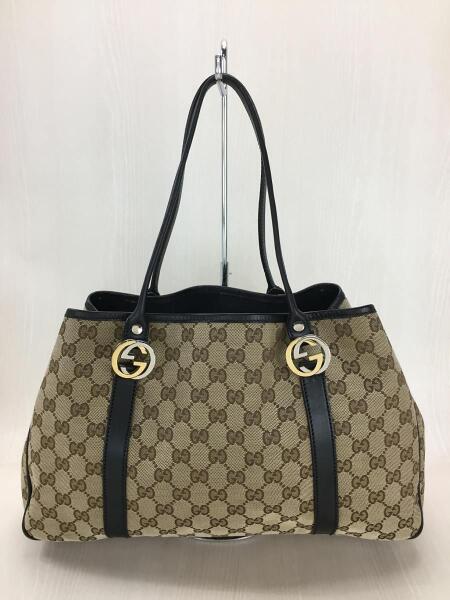 断捨離チャンページ GUCCI(グッチ) / トートバッグ/キャンバス/BEG/232957/GGキャンバス
