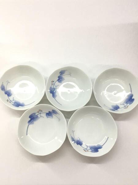 香蘭社 ぶどう 小鉢揃 5個セット 未使用長期保管品 W83-GR4 箱付き 和