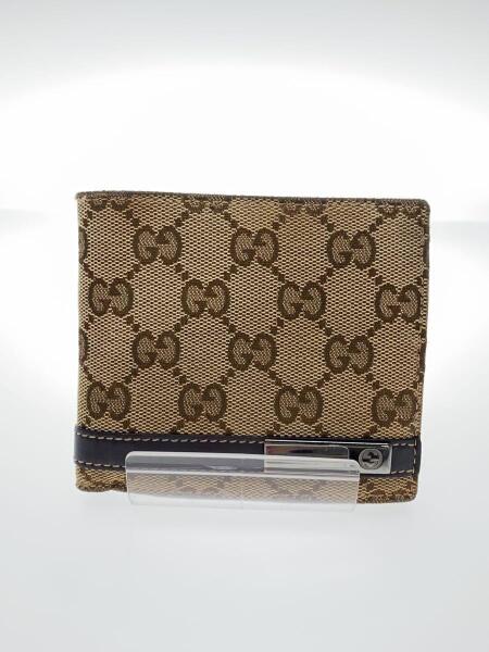 GUCCI(グッチ) / 2つ折り財布/キャンバス/CML/総柄/メンズ/365481 