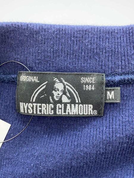 HYSTERIC GLAMOUR スウェット ブルー M HYSTERIC GLAMOUR(ヒステリックグラマー) / スウェット/M/コットン/NVY
