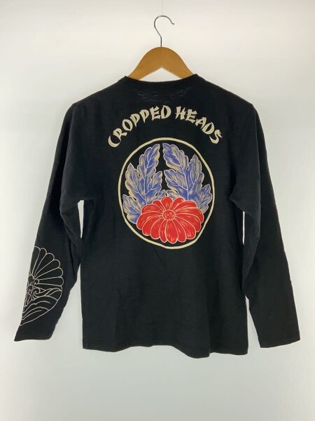 CROPPED HEADS(クロップドヘッズ) / 長袖Tシャツ/S/コットン/BLK 