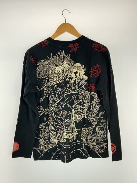 CROPPED HEADS(クロップドヘッズ) / 長袖Tシャツ/M/コットン/BLK 