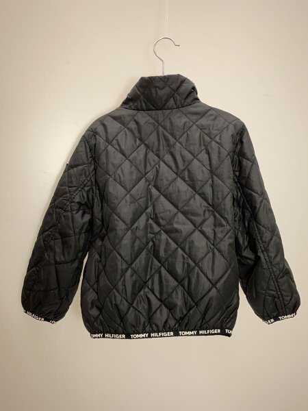 TOMMY HILFIGER(トミーヒルフィガー) / ブルゾン/XS/ナイロン/BLK/無地 