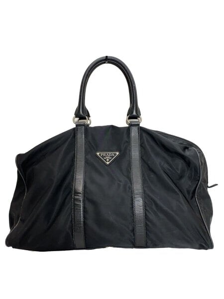 PRADA(プラダ) / ボストンバッグ/ナイロン/BLK/無地 | 中古品の販売 