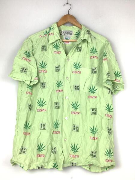 WACKO MARIA ワコマリア レオパード アロハシャツXL ミント