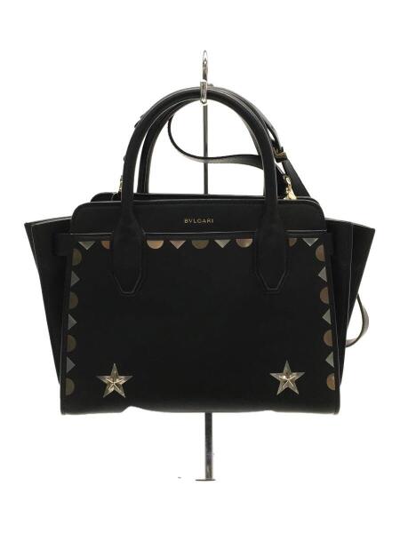 日本限定品 BVLGARI ブルガリ アルバ ハンドバッグ スター スタッズ