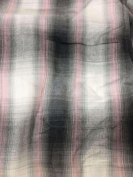 WACKO MARIA(ワコマリア) / 22SS/OMBRE CHECK OPEN COLLAR SHIRT LS 