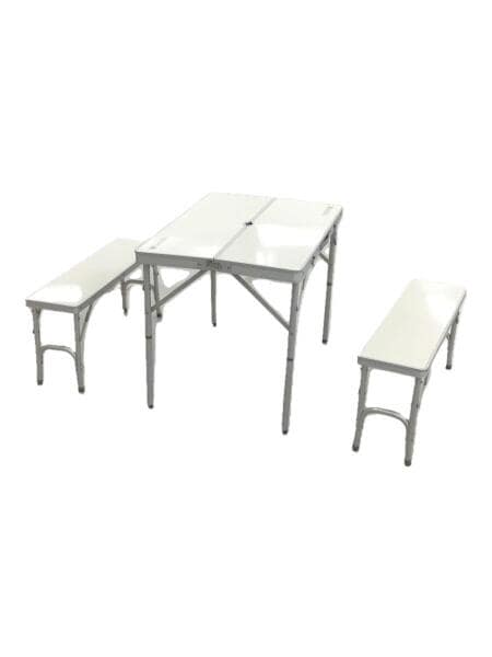 新品未使用！LOGOS（ロゴス）アルクリーンベンチテーブルセット4 耐熱