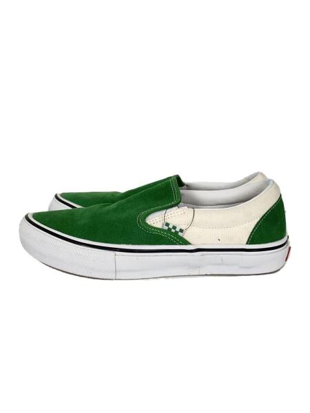 VANS(バンズ) / SKATE SLIP-ON/スリッポン/スニーカー/26.5cm/グリーン 