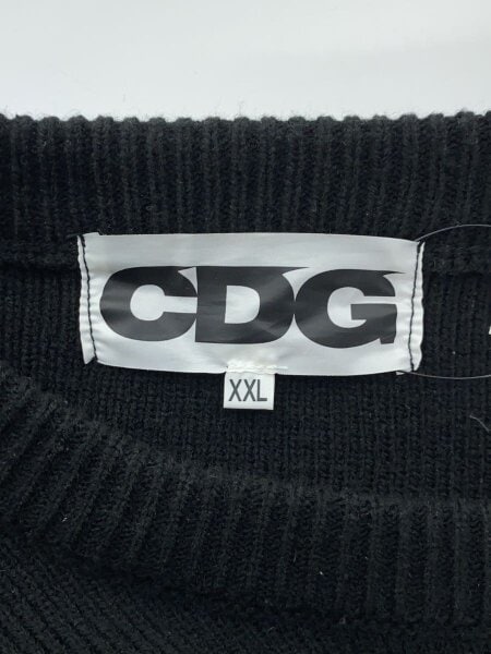 CDG(シーディージー) / ニット・セーター(厚手)/XXL/アクリル/BLK/sz 
