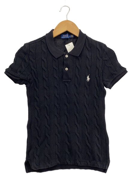 POLO RALPH LAUREN(ポロラルフローレン) / ポロシャツ/S/コットン/BLK 