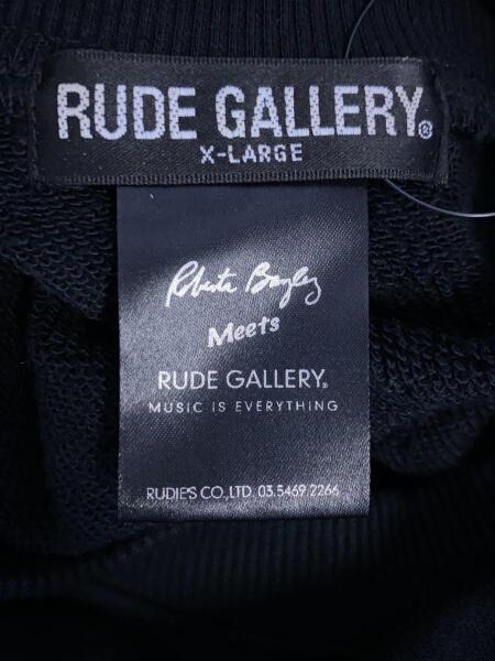 RUDE GALLERY(ルードギャラリー) / スウェット/XL/コットン/ブラック 
