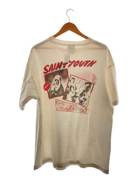 SAINT MICHAEL / Tシャツ/M/コットン/ホワイト/総柄/SM-S22-0000-003 SAINT MICHAEL(セントマイケル) / Tシャツ/XL/コットン/ホワイト/SM