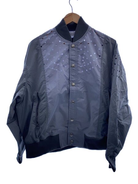 FACETASM(ファセッタズム) / DOT STADIUM JACKET/ドットシースルー 