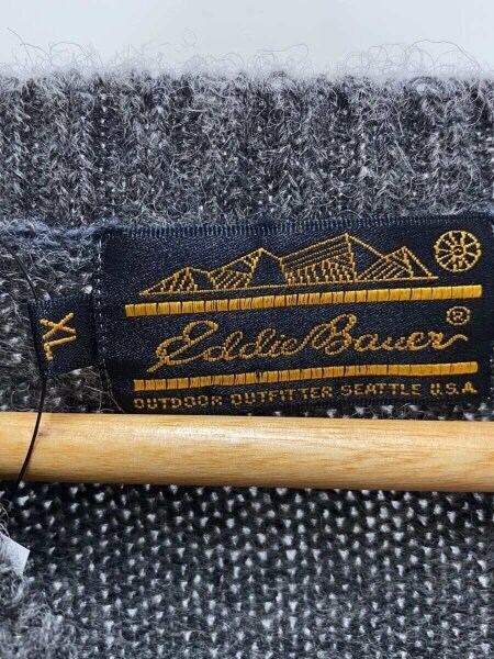 EDDIE BAUER(エディーバウアー) / 80s/黒タグ/アーガイル/ニットベスト 