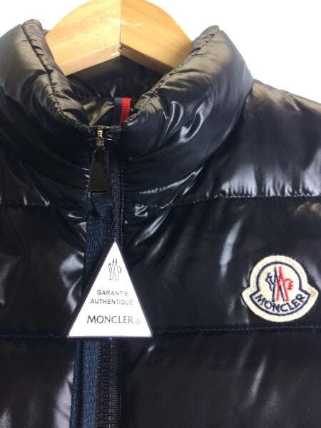 MONCLER(モンクレール) / ダウンベスト/1/ナイロン/BLK/無地/C-ZPIN-17