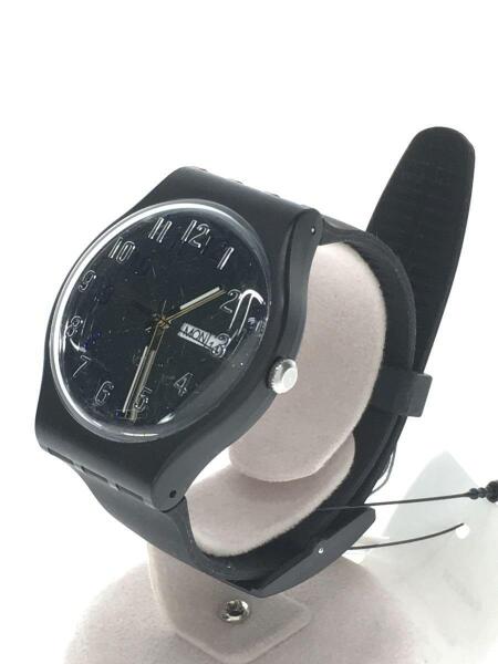 SWATCH(スウォッチ) / 腕時計/アナログ/ラバー/シルバー/ブラック/黒 