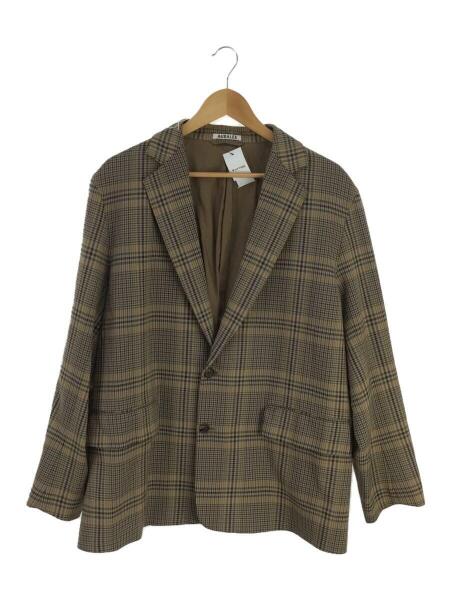 AURALEE(オーラリー) / WOOL SERGE CHECK JACKET/ジャケット/4/ウール 