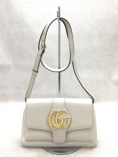 GUCCI(グッチ) / ショルダーバッグ_GGマーモント/レザー/白/ホワイト 