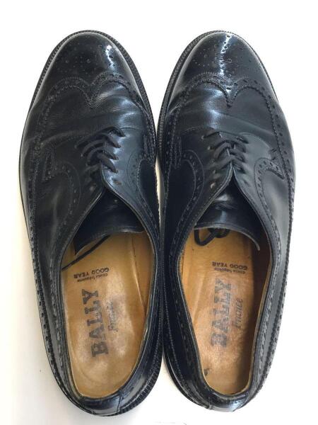 BALLY(バリー) / ドレスシューズ/25.5cm/BLK/レザー/56305/ウィング