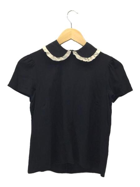 RED VALENTINO(レッドヴァレンティノ) / 半袖ブラウス/38/シルク/BLK 
