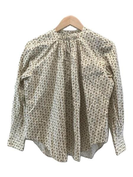 COMME des GARCONS(コムデギャルソン) / 01SS/犬柄ギャザーブラウス 