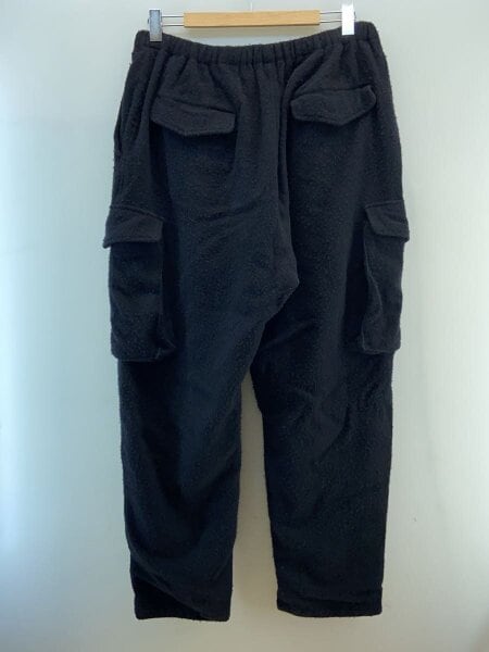 COMOLI | 縮絨ウール 6Pパンツ BLACK comoli 縮絨ウール6pパンツ 23aw